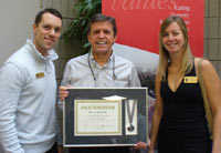 Barrie Fair Trade received the YMCA 2009 Peace Medallion Award
